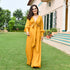 Medallion Wraparound Jumpsuit